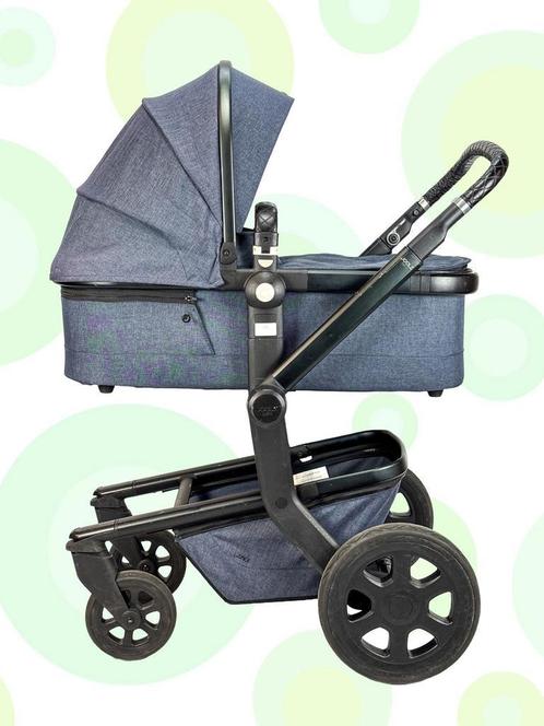 Joolz Day3 Studio Midnight Blue refurbished kinderwagen, Kinderen en Baby's, Kinderwagens en Combinaties, Met reiswieg, Verstelbare duwstang