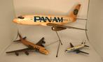 Modelvliegtuig - Boeing 737 / 747 - Pan Am/ Drie