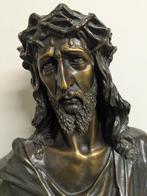 Buste, Ecce Homo - 49 cm - Plâtre, Antiquités & Art