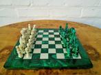 Schaakspel - Malachiet