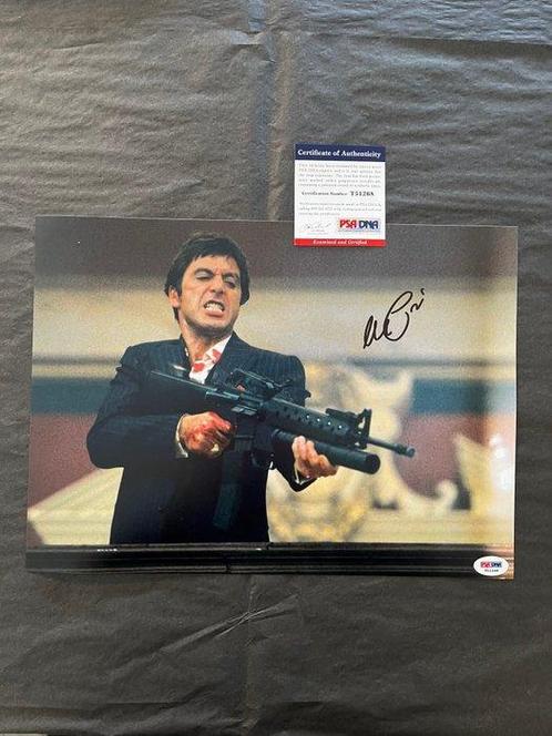 Scarface, Al Pacino (Tony Montana) - Signed in Person - with, Verzamelen, Film en Tv