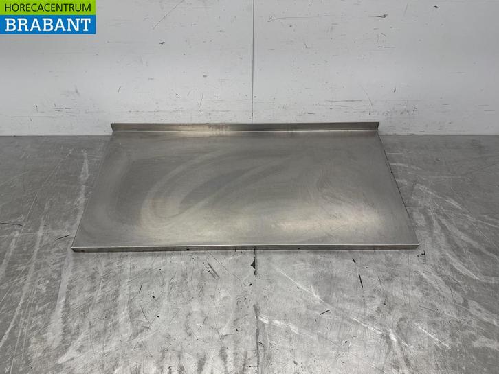 RVS Werkblad Opstaande rand 138,5 x 70 cm Horeca, Zakelijke goederen, Horeca | Meubilair en Inrichting, Ophalen of Verzenden