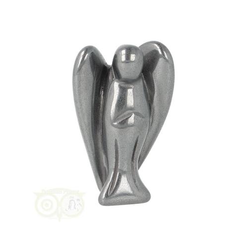 Hematiet Engel ± 5 cm Nr 10 - 68 gram, Handtassen en Accessoires, Edelstenen, Nieuw, Verzenden
