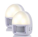 Set van 2 nachtlampjes met bewegingssensor (op batterijen), Verzenden, Nieuw