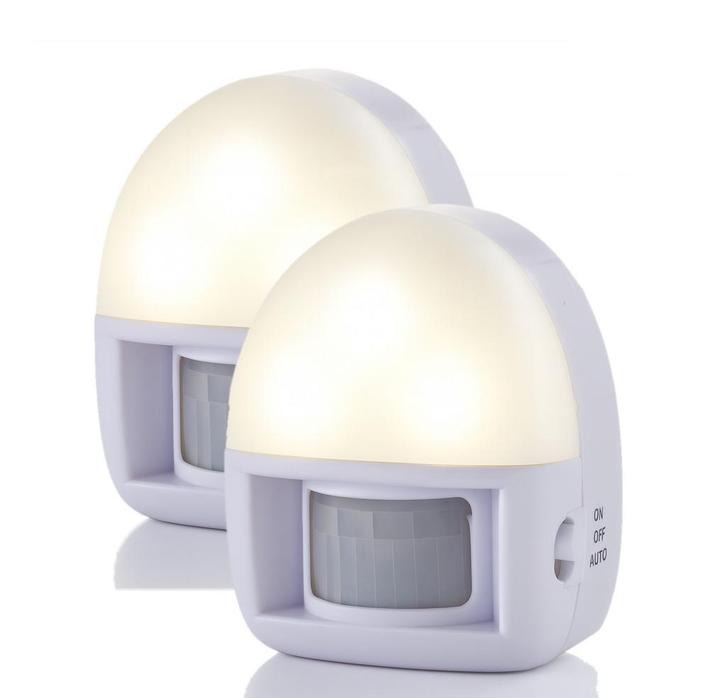 Set van 2 nachtlampjes met bewegingssensor (op batterijen), Doe-het-zelf en Bouw, Gereedschap | Overige machines, Nieuw, Verzenden