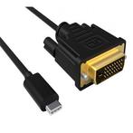 USB C naar DVI kabel | ACT | 2 meter (4K@30Hz), Informatique & Logiciels, Pc & Câble réseau, Verzenden