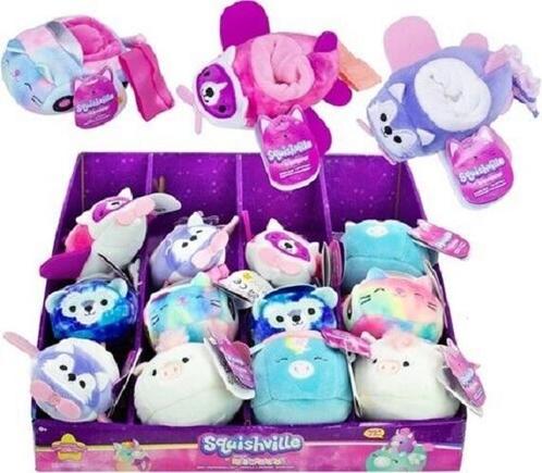 Jazwares Squishmallow Squishville Mini Pluche-Willekeurig, Kinderen en Baby's, Speelgoed | Knuffels en Pluche, Ophalen of Verzenden