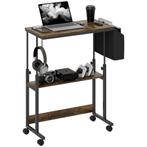 TRUUSK Verstelbaar Bureau 92 x 40 cm - Op Wielen - Kantelbaa, Verzenden, Nieuw
