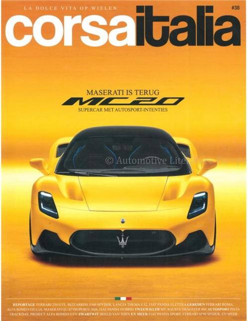 2020 CORSA ITALIA MAGAZINE 38 NEDERLANDS, Boeken, Auto's | Folders en Tijdschriften