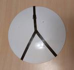 Assiette murale - Faïence de Delft - paysage dhiver