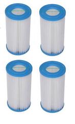 Zwembad filters - 20cm x ø10.5cm - set van 4 stuks - type.., Tuin en Terras, Ophalen of Verzenden, Nieuw