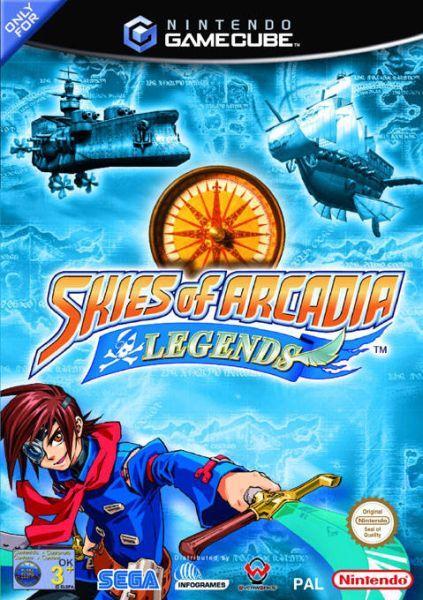 Skies of Arcadia legends-Standaard (GameCube) Gebruikt, Games en Spelcomputers, Games | Nintendo GameCube, Ophalen of Verzenden