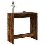 vidaXL Bartafel 102x50x103,5 cm bewerkt hout gerookt, Verzenden, Nieuw