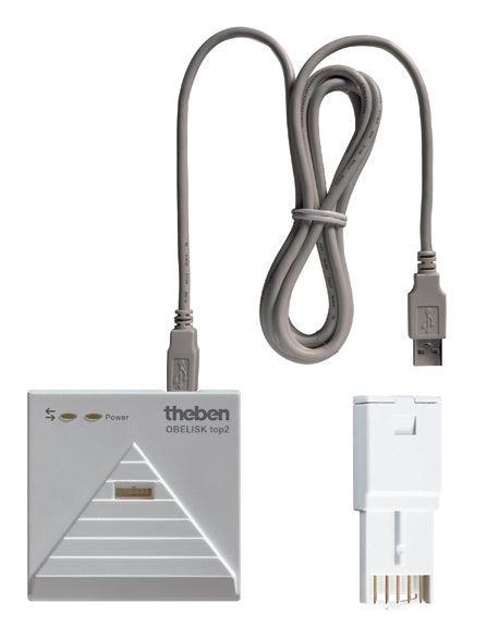 Theben Obélisque Top2 Ensemble De Programmation Usb -, Bricolage & Construction, Électricité & Câbles, Envoi