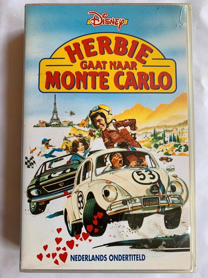 HERBIE GAAT NAAR MONTE CARLO (VHS), Cd's en Dvd's, VHS | Film, Gebruikt