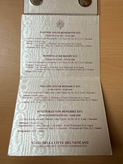 Vaticaan. Year Set (BU) 2009 (Zonder minimumprijs), Timbres & Monnaies, Monnaies | Europe | Monnaies euro