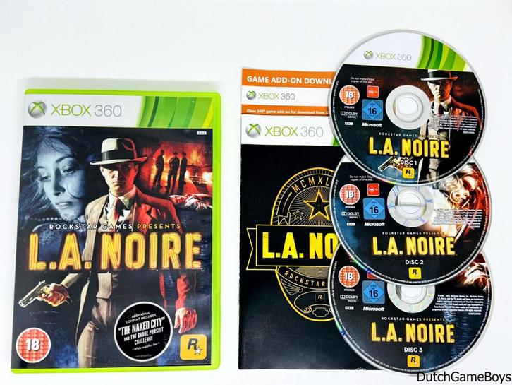 Xbox 360 - L.A. Noire (1), Games en Spelcomputers, Games | Xbox 360, Gebruikt, Verzenden