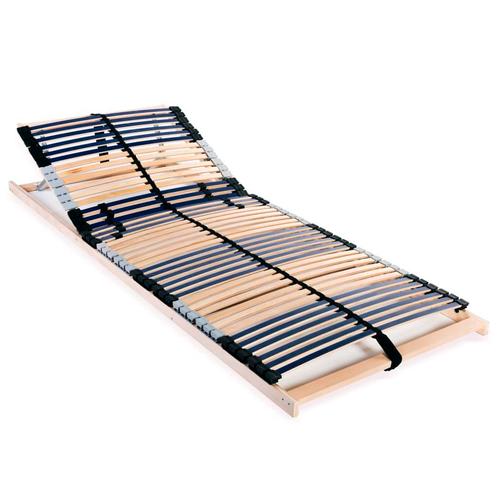 vidaXL Lattenbodem met 42 latten 7 zones 70x200 cm, Huis en Inrichting, Slaapkamer | Bedden, Nieuw, Verzenden