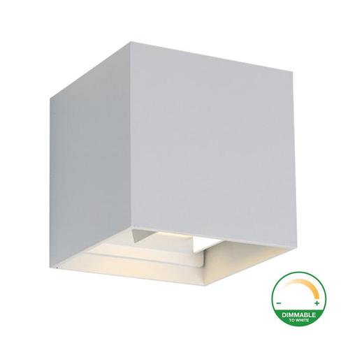 LED CUBE 2X3W DIM TO WARM WIT, Huis en Inrichting, Lampen | Plafondlampen, Nieuw, Verzenden
