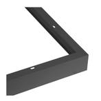 Opbouwframe 120X30X5cm voor LED Paneel Zwart, Verzenden, Nieuw
