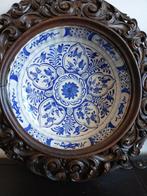 Bord (2) - Keramiek, Hout - Delft XVIII