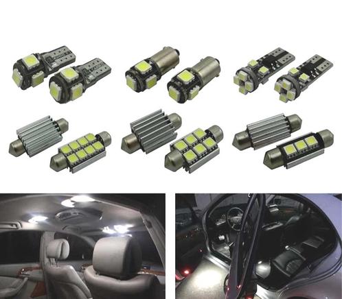 Kit 16 Ampoules Led Intérieur Pour Mercedes Clk Classe W208, Auto-onderdelen, Verlichting, Verzenden