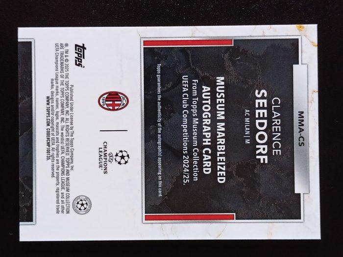 2024/25 Topps Museum Collection Clarence Seedorf MMA-CS, Verzamelen, Stickers