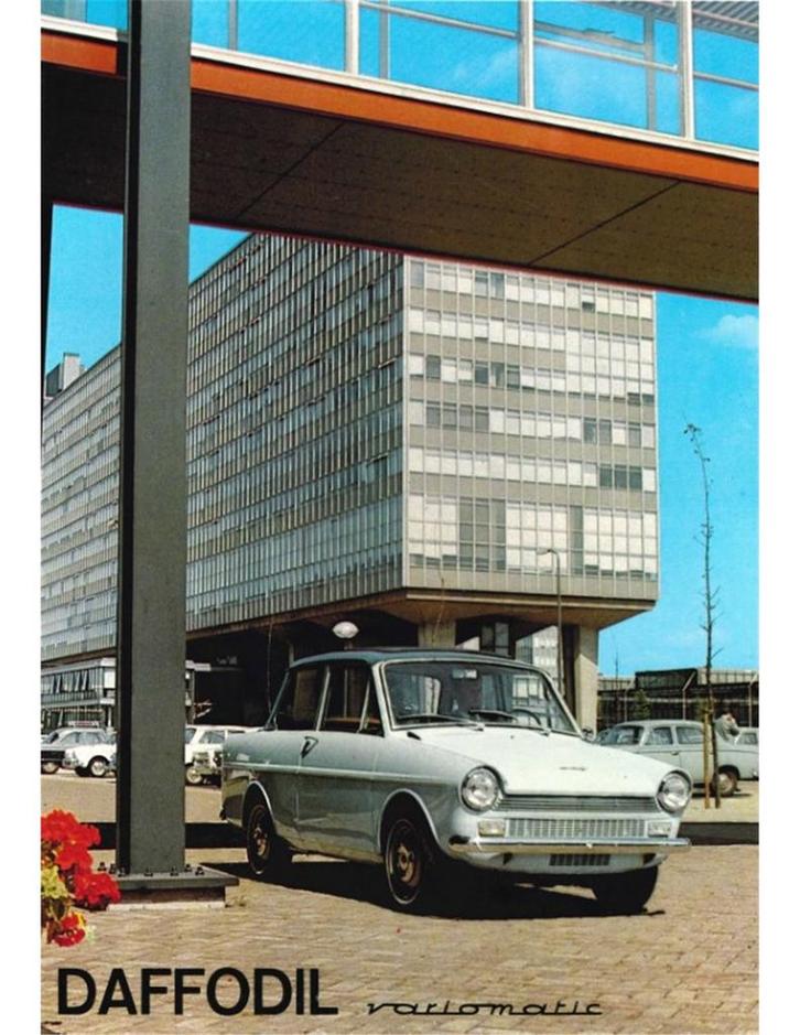 1967 DAF VARIOMATIC BROCHURE NEDERLANDS, Livres, Autos | Brochures & Magazines, Enlèvement ou Envoi