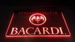 Bacardi neon bord lamp LED verlichting reclame lichtbak #1, Verzenden, Nieuw