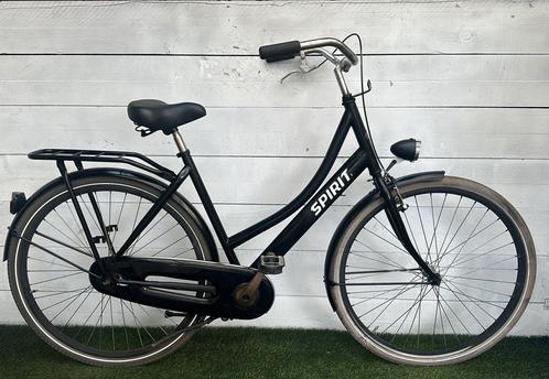 Spirit 28inch 53cm | Refurbished Fiets | Zwart | 1v, Vélos & Vélomoteurs, Vélos | Femmes | Vélos pour femme, Envoi