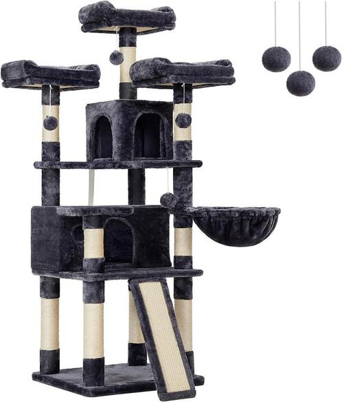 Krabpaal Xxl Krabpaal 172 Cm Rookgrijs, Dieren en Toebehoren, Katten-accessoires, Nieuw, Ophalen of Verzenden