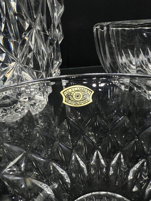 Val Saint Lambert - Val Saint Lambert - Vaas (3) - Imperial, Antiquités & Art, Antiquités | Meubles | Tables