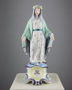 Beeld, Maria Onbevlekt Ontvangen - 29 cm - Biscuit porselein, Antiek en Kunst