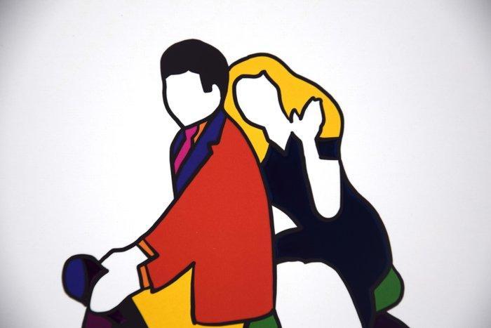 Marco Lodola (1955) - Vespa Lover, Antiquités & Art, Antiquités | Autres Antiquités