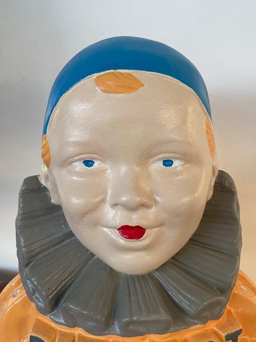 Pierrot Gourmand - Reclamebord - Gips, Antiek en Kunst, Curiosa en Brocante