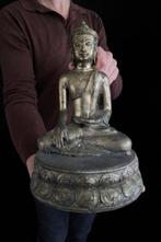 Bronzen Boeddha Mudra beeld - Beeld - Thailand (Zonder