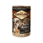 Carnilove – reindeer 400 gr - hondenvoer met 47 proc. hert, Nieuw