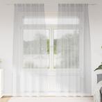 vidaXL Gordijnen met gordijnen 2 pcs Lichtgrijs 140 x 260 cm, Huis en Inrichting, Verzenden, Nieuw