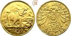 15 Rupien Tabora goud 1916 Deutsch-ostafrika, Verzenden