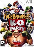 FaceBreaker K.O Party (Wii Games) (Nintendo Wii), Games en Spelcomputers, Ophalen of Verzenden, Zo goed als nieuw