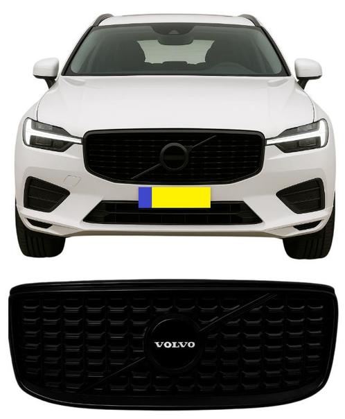 Grill | Volvo XC60 | 2018-2021 | R-design | zwart/chroom, Auto-onderdelen, Carrosserie, Nieuw, Volvo, Verzenden