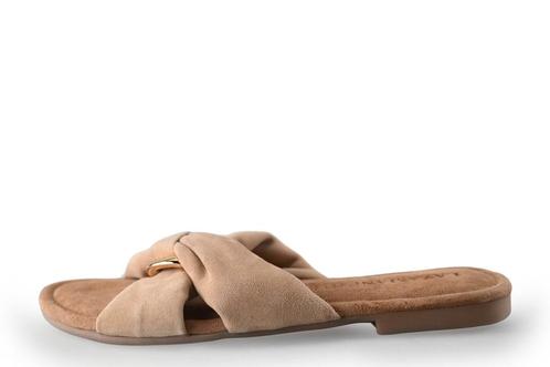Lazamani Slippers in maat 40 Beige | 5% extra korting, Kleding | Dames, Schoenen, Beige, Zo goed als nieuw, Slippers, Verzenden