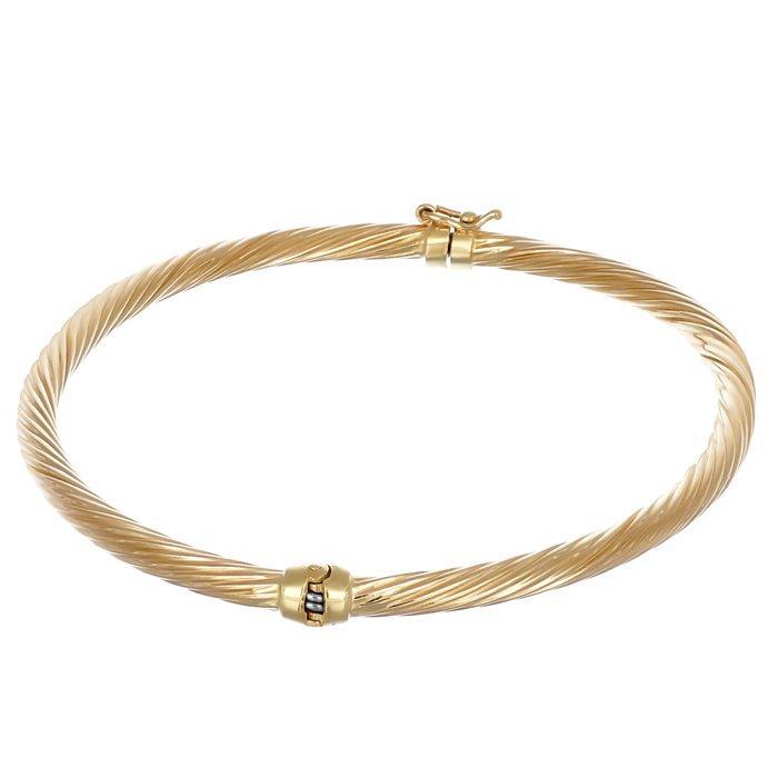 Armband - 18 karaat Geel goud, Handtassen en Accessoires, Armbanden