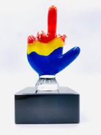 Guidotti - Sculpture, Mano Dito Medio - 9 cm - verre de