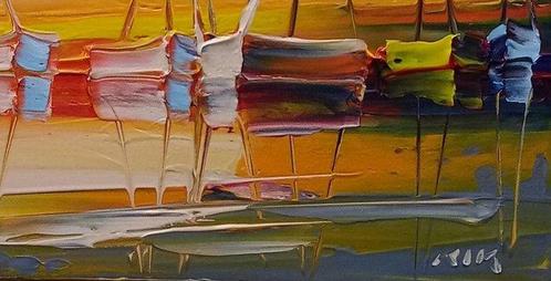 Janusz Kik (1956) - A lAube, Antiek en Kunst, Kunst | Schilderijen | Modern