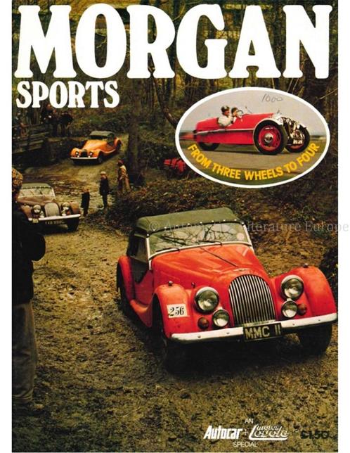 MORGAN SPORTS, FROM THRE WHEELS TO FOUR (AUTOCAR & MOTOR, Boeken, Auto's | Boeken