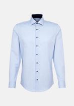 2dekans | Seidensticker Business Hemd Slim - maat 41 - Blauw, Kleding | Heren, Overhemden, Ophalen of Verzenden, Nieuw