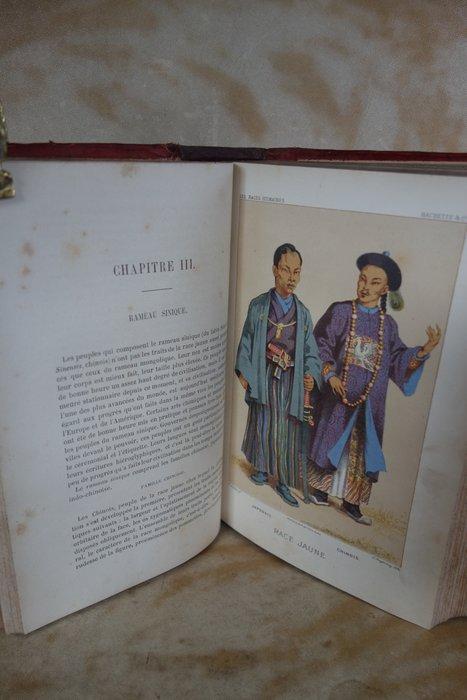 L. Figuier - Les Races Humaines - 1873, Antiek en Kunst, Antiek | Boeken en Manuscripten