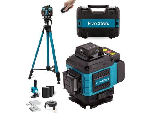 Five Stars® Kruislijnlaser Met Statief - 4 tot 16 Lijnen -, Huis en Inrichting, Woonaccessoires | Overige, Nieuw, Verzenden