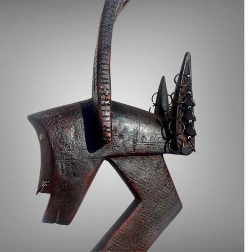 Chi Wara - Bambara - Mali, Antiek en Kunst, Kunst | Niet-Westerse kunst